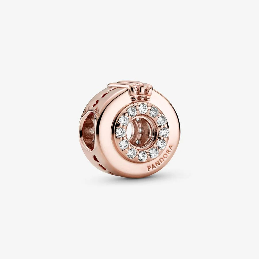 Pandora Open Centre Pavé Crown O Charm