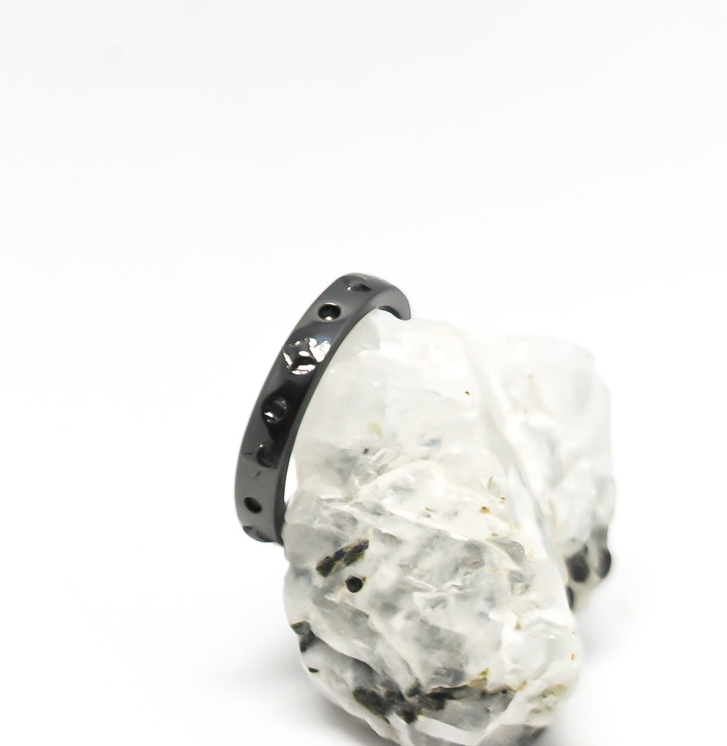 PANDORA Stars & Stones Ring Rhutenium Plated Gift Box