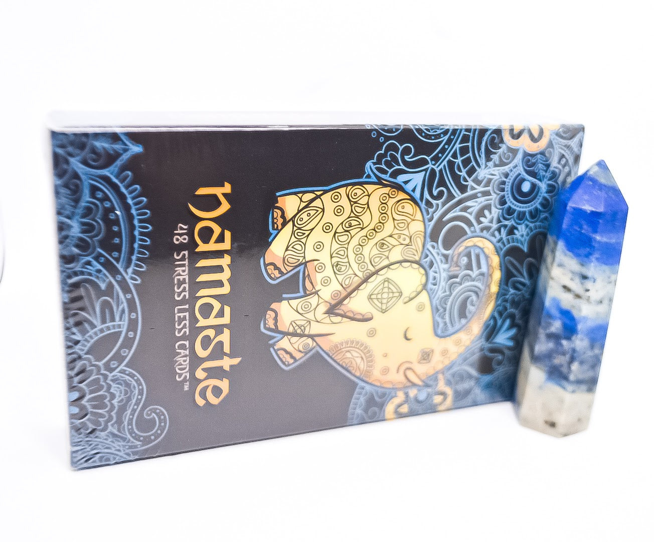 Namaste Stress Less Cards 48 Cards Exercise And Affirmation , Anxiety Relief