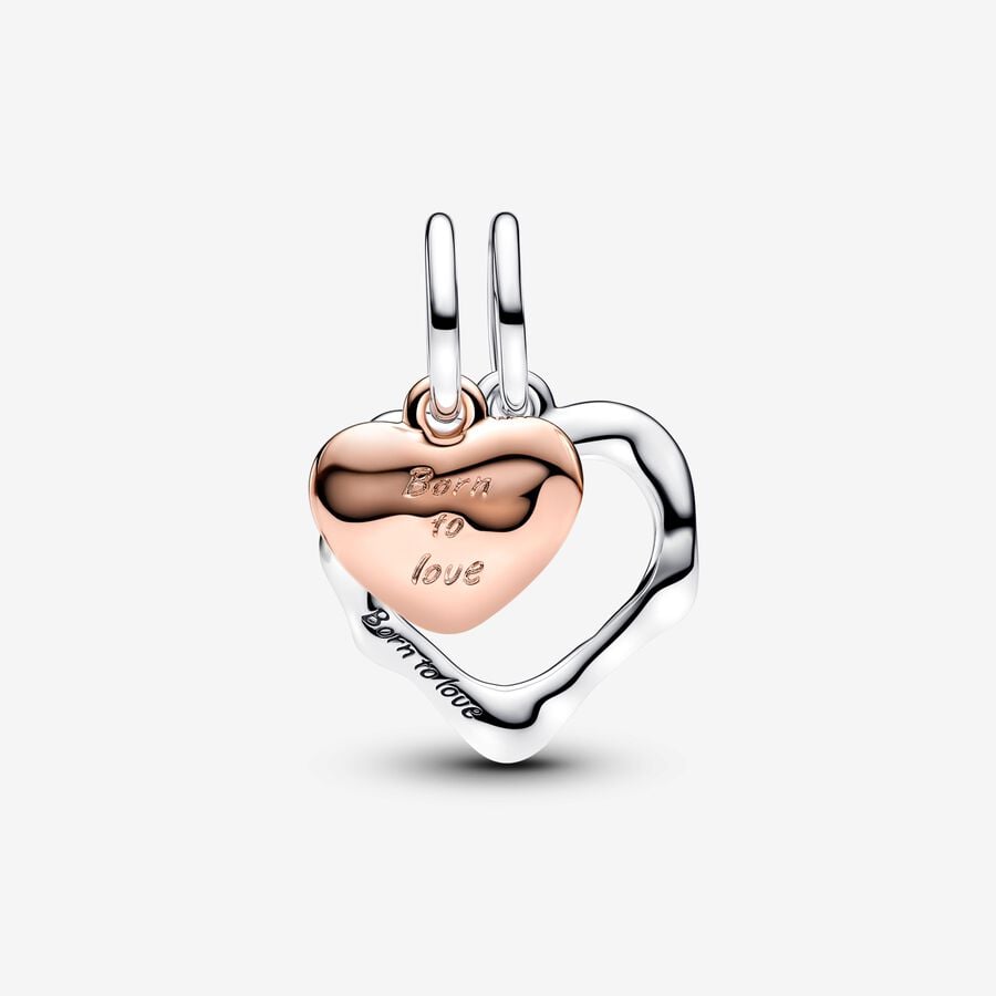 Pandora Joined Hearts Dangle Charm