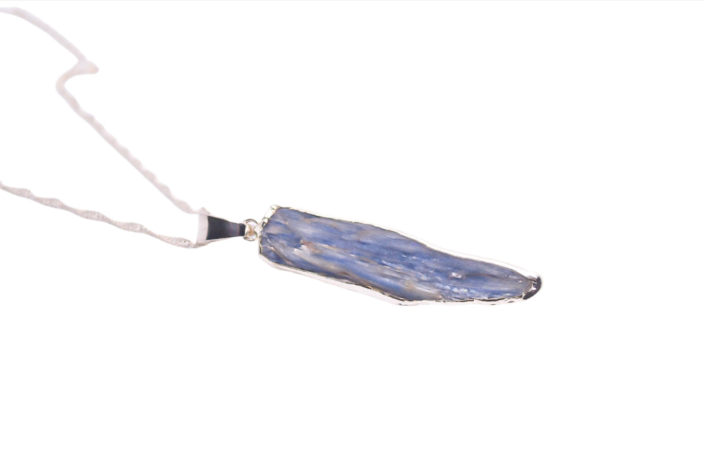 Kyanite Silver Plated Necklace