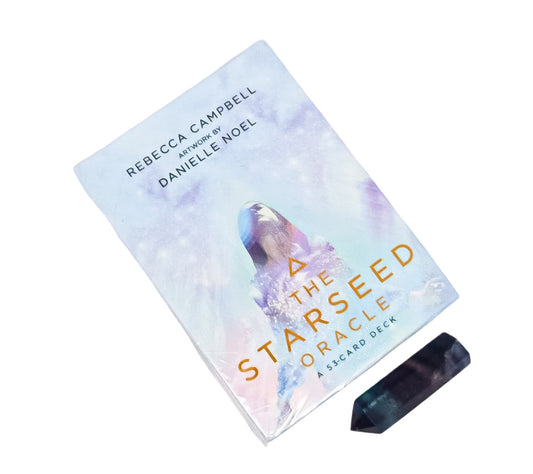 STARSEED ORACLE CARDS A53 Deck Cards Rebecca Campbell with  QR Code Guidebook