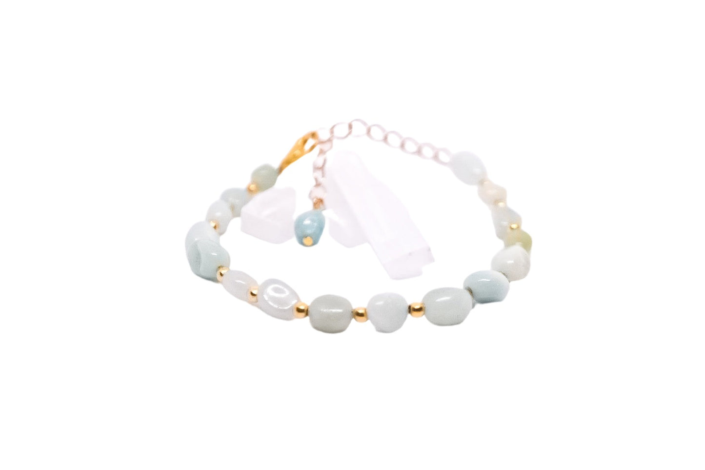 Abundance  Amazonite Good Luck & Fortune handmade  Bracelet adjustable