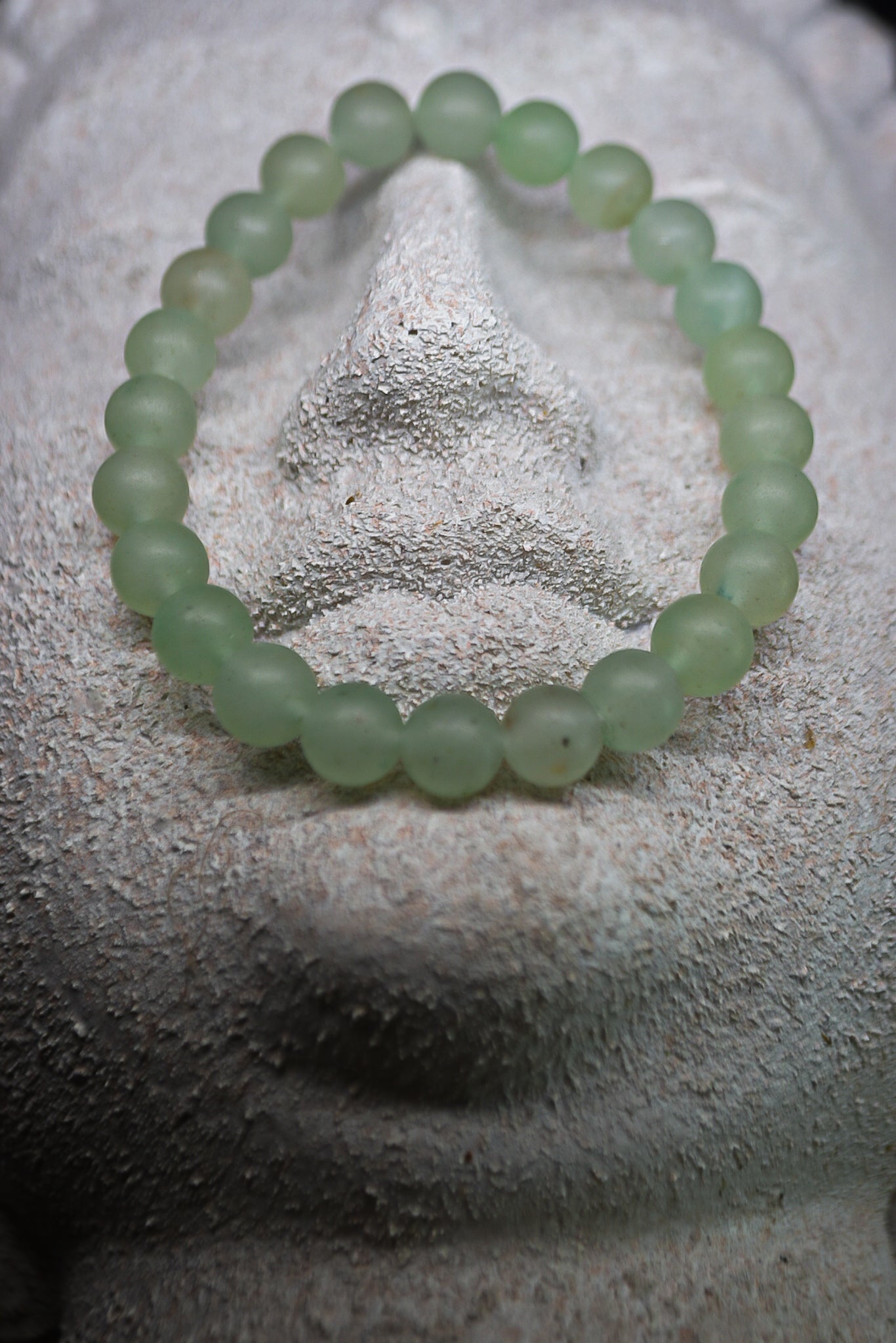 LUNA Green Aventurine 8mm beads bracelet