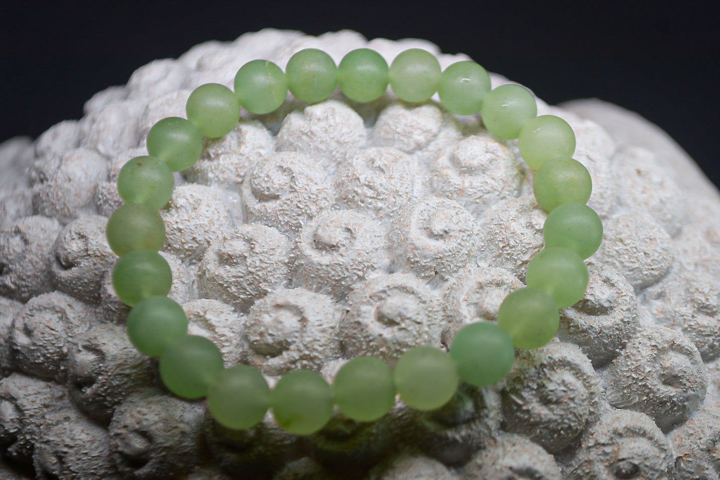 LUNA Green Aventurine 8mm beads bracelet