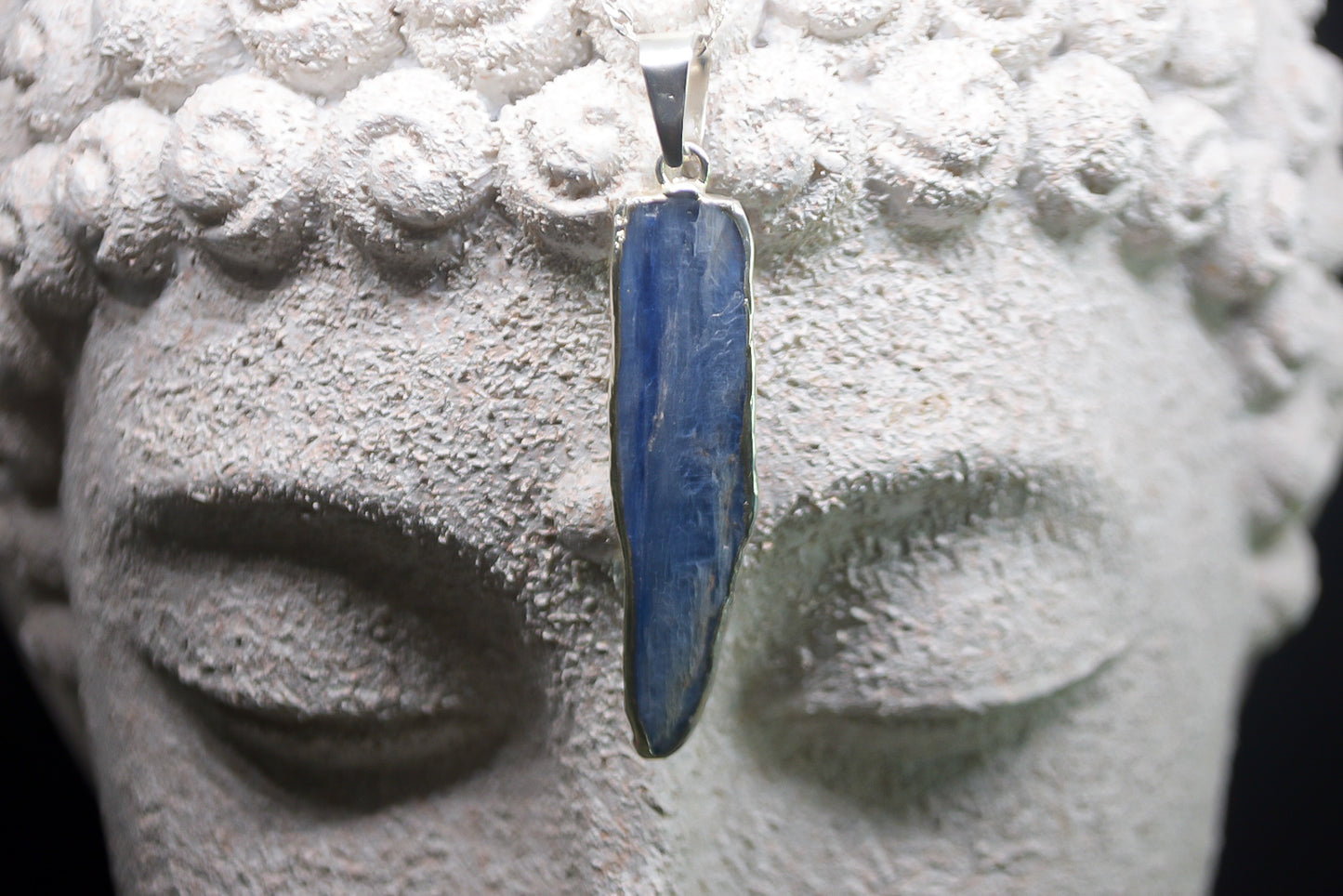 Kyanite Silver Plated Necklace