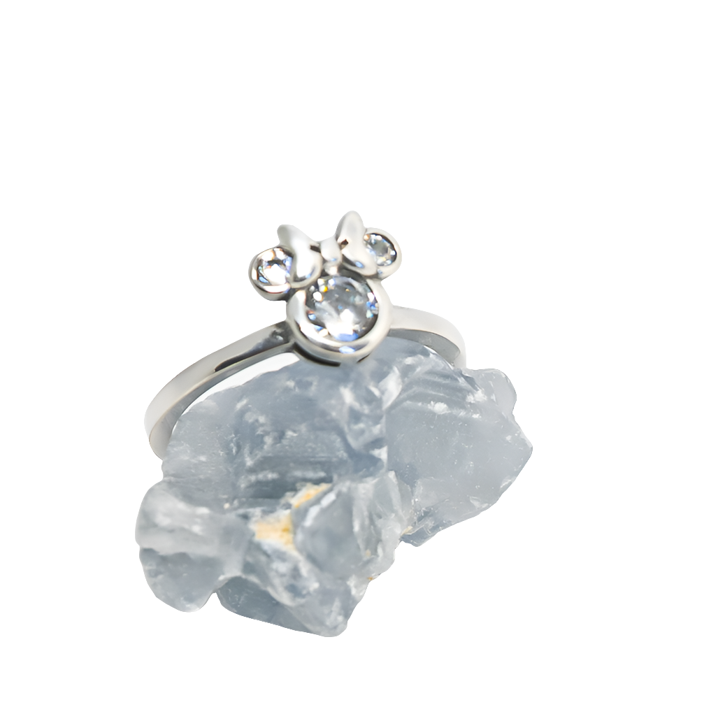 Pandora Disney Minnie Mouse Sparkling Head Ring