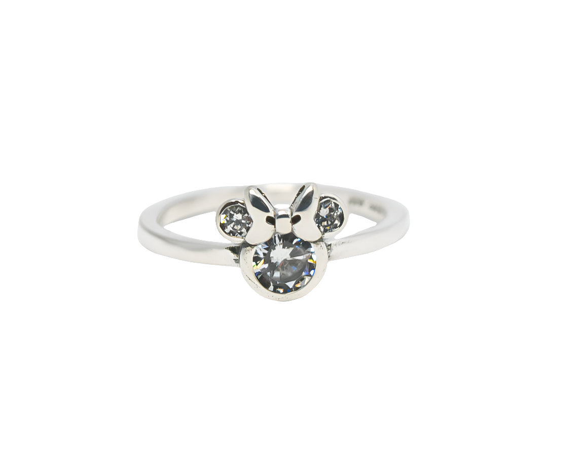 Pandora Disney Minnie Mouse Sparkling Head Ring