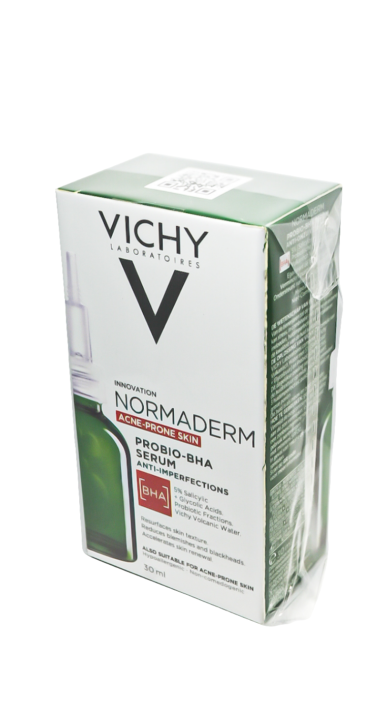 VICHY NORMADERM PROBIO-BHA SERUM Salicylic+Glycolic Acid 30ml