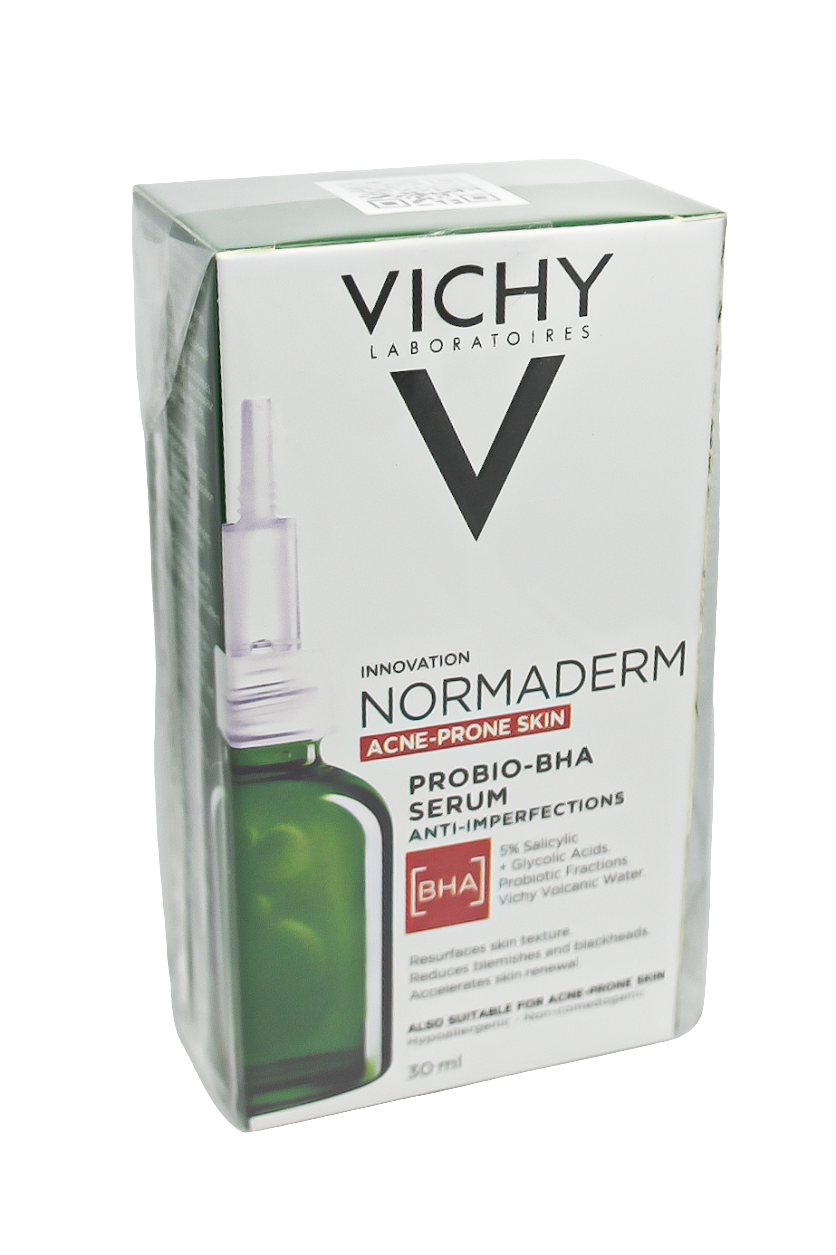 VICHY NORMADERM PROBIO-BHA SERUM Salicylic+Glycolic Acid 30ml