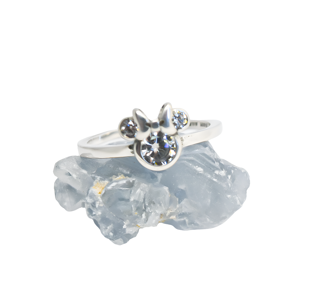 Pandora Disney Minnie Mouse Sparkling Head Ring