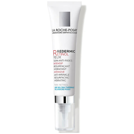 LA ROCHE-POSAY REDERMIC RETINOL EYES Intensive Anti wrinkle Resurfacing Hydrating Cream 15ml