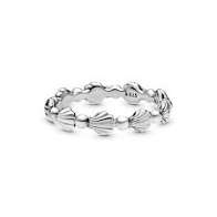 Pandora Beaded seashell ring