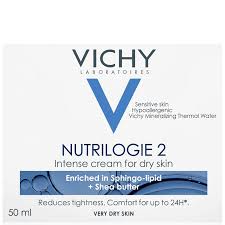 VICHY NUTRILOGIE 2 Intense Cream For VERY DRY Skin 50ml