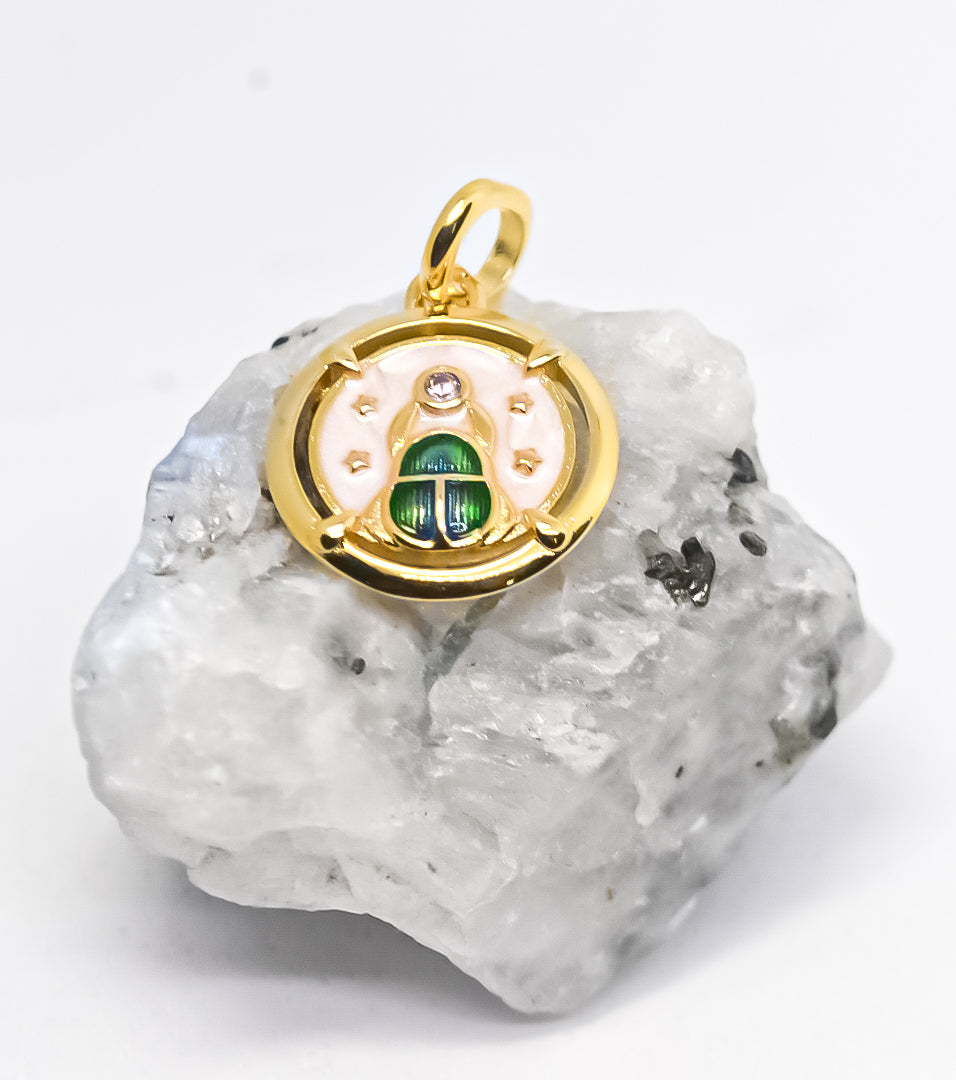 PANDORA Scarab Medallion Charm