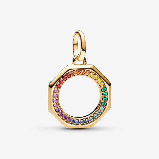 PANDORA Rainbow Medallion Charm